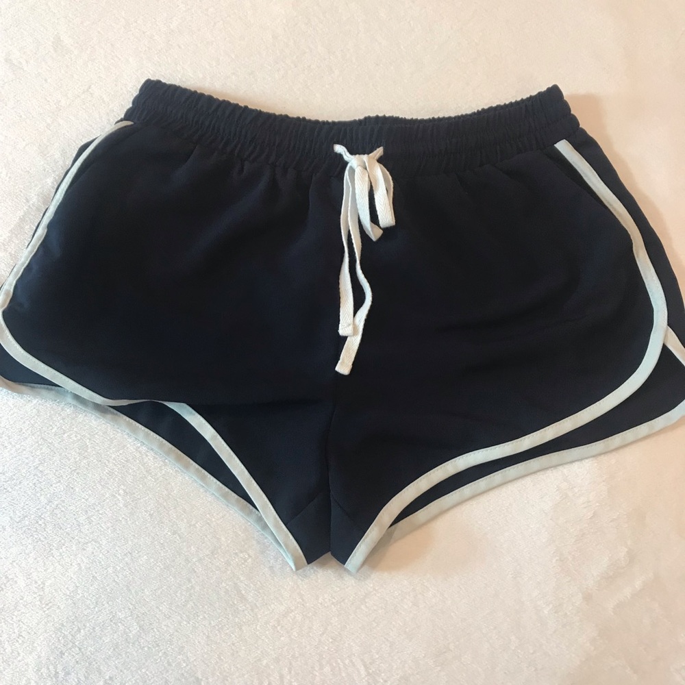 Forever 21 Polyester Dolphin Shorts with Pockets